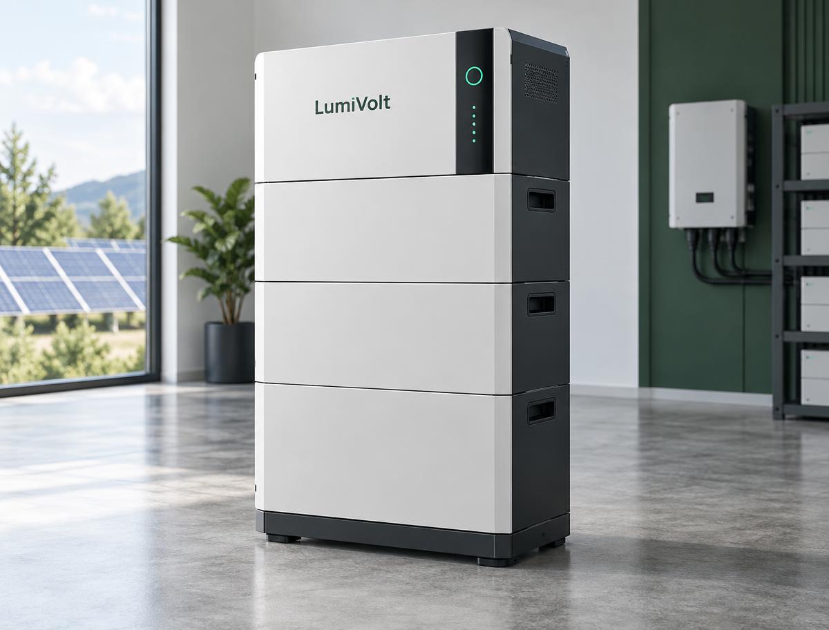 Solar Batteries supplied by LumiVolt Energy